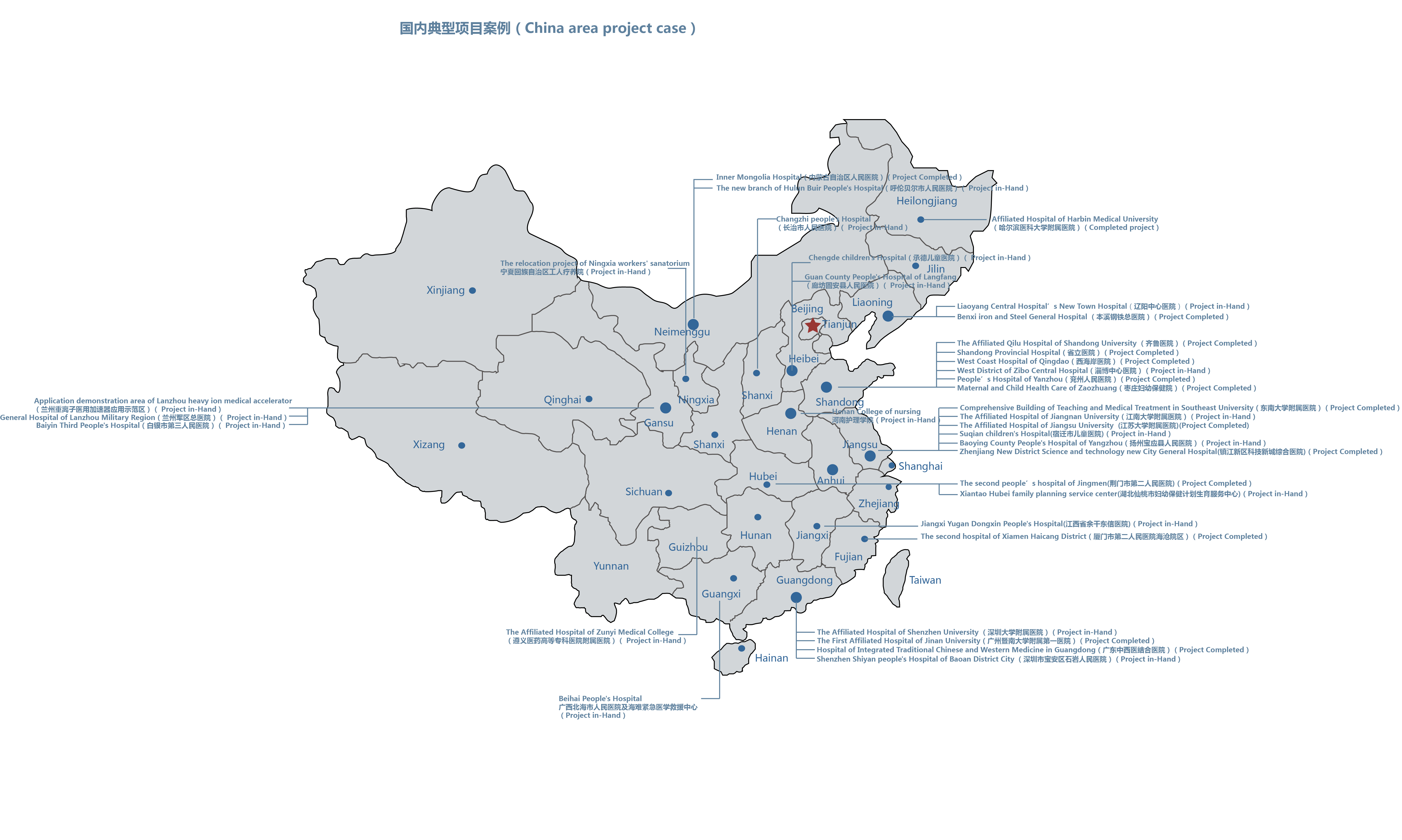 亮點(diǎn)：山東省院三分院醫(yī)院建筑作品如星星之火，燎原神州大地